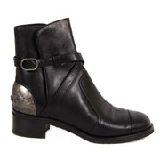 skip the waitinglist Chanel Black And Silver Cowboy Boots