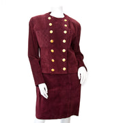 Chanel Bordeaux Nubuck Ensemble now online at labellov.com at the best price.