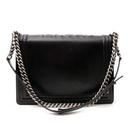 shop safe online your secondhand Chanel Black Large Le Boy Flap Bag