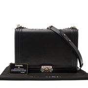 koop online aan de beste prisjChanel Black Large Le Boy Flap Bag