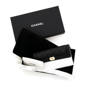 koop veilig online nieuwe 100% authentieke Brand New Chanel Boy Flap Wallet