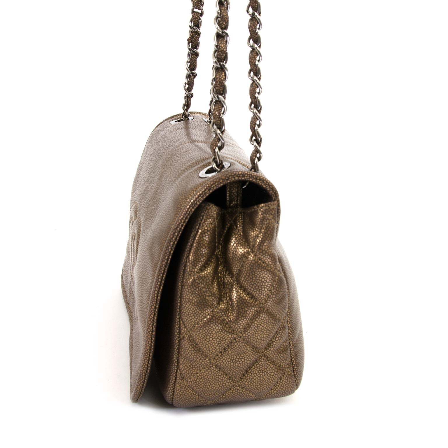 chanel bronze medium timeless cc shoulder bag now for sale at labellov vintage fashion webshop belgium