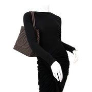 koop veilig online aan de beste prijs Chanel Brown Caviar Quilted Shopping Tote