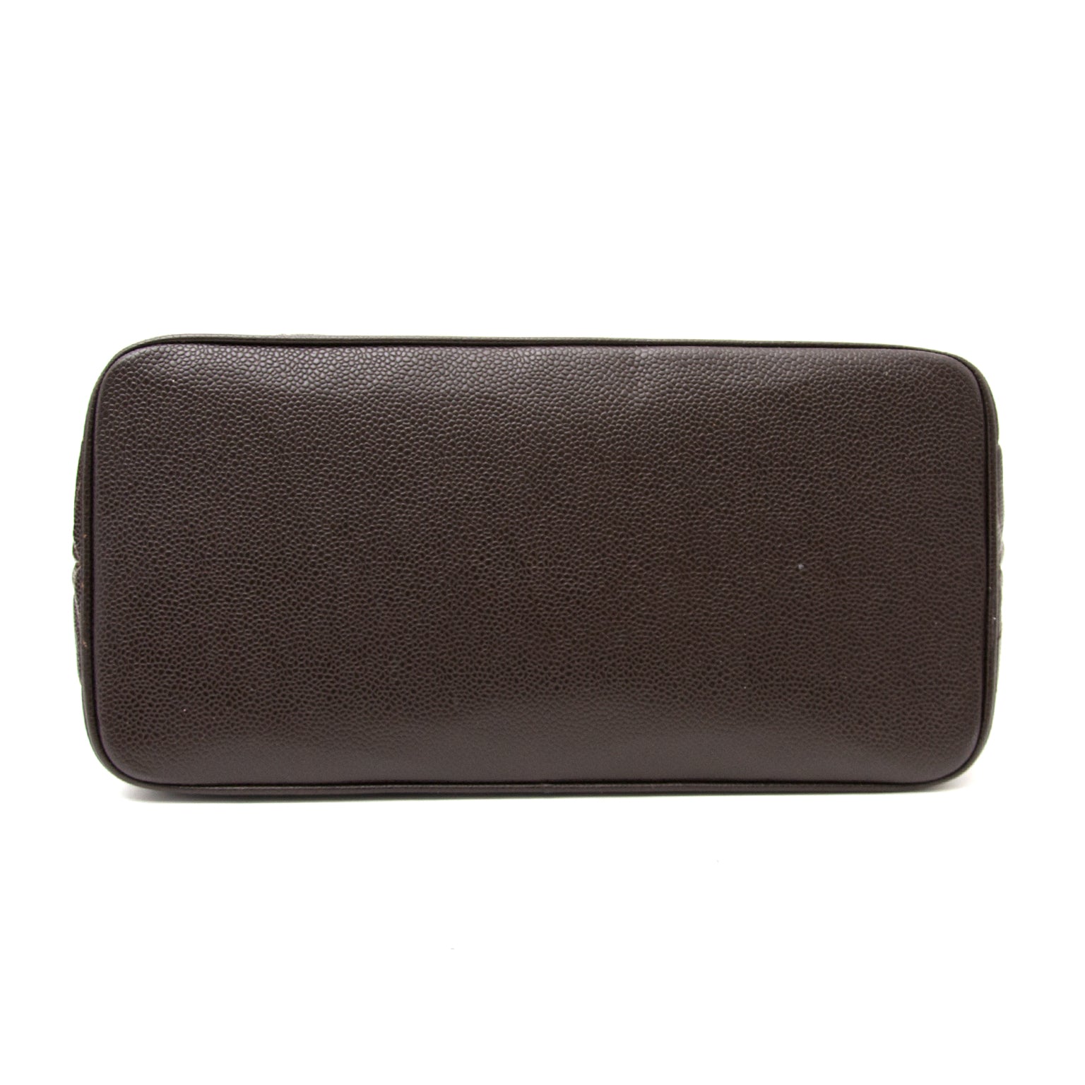 koop veilig online aan de beste prijs tweedehands Chanel Brown Caviar Quilted Shopping Tote
