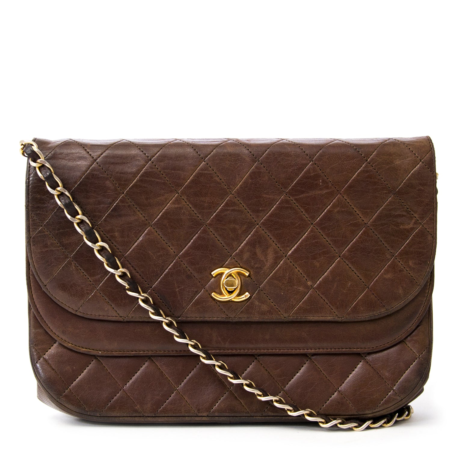Chanel Brown Flap Bag