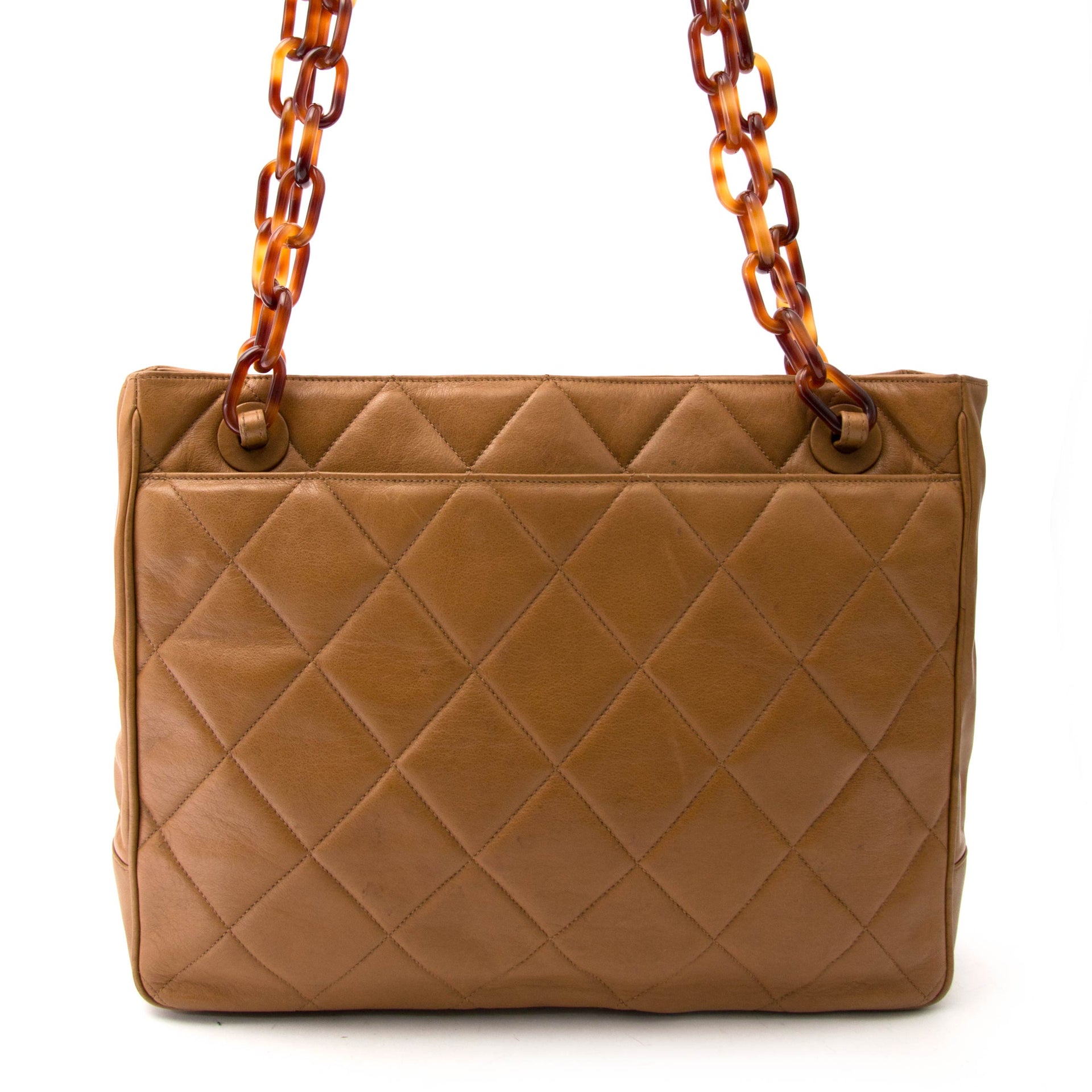 koop veilig online aan de beste prijs jouw tweedehands Chanel Biscuit Shopping Tote