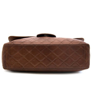 skip the waitinglist Chanel Vintage Brown Classic Flap Bag