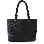 Chanel Black Cambon Shopping Tote online for the best price