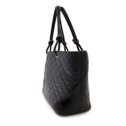 acheter en ligne pour le meilleur prix Chanel Black Cambon Shopping Tote
