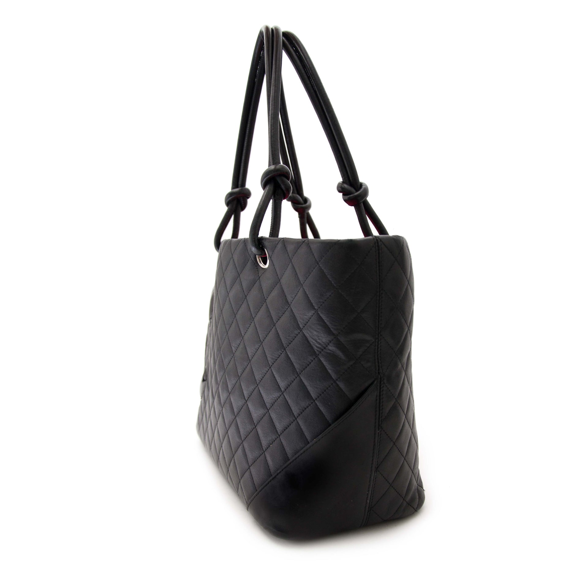 acheter en ligne pour le meilleur prix Chanel Black Cambon Shopping Tote