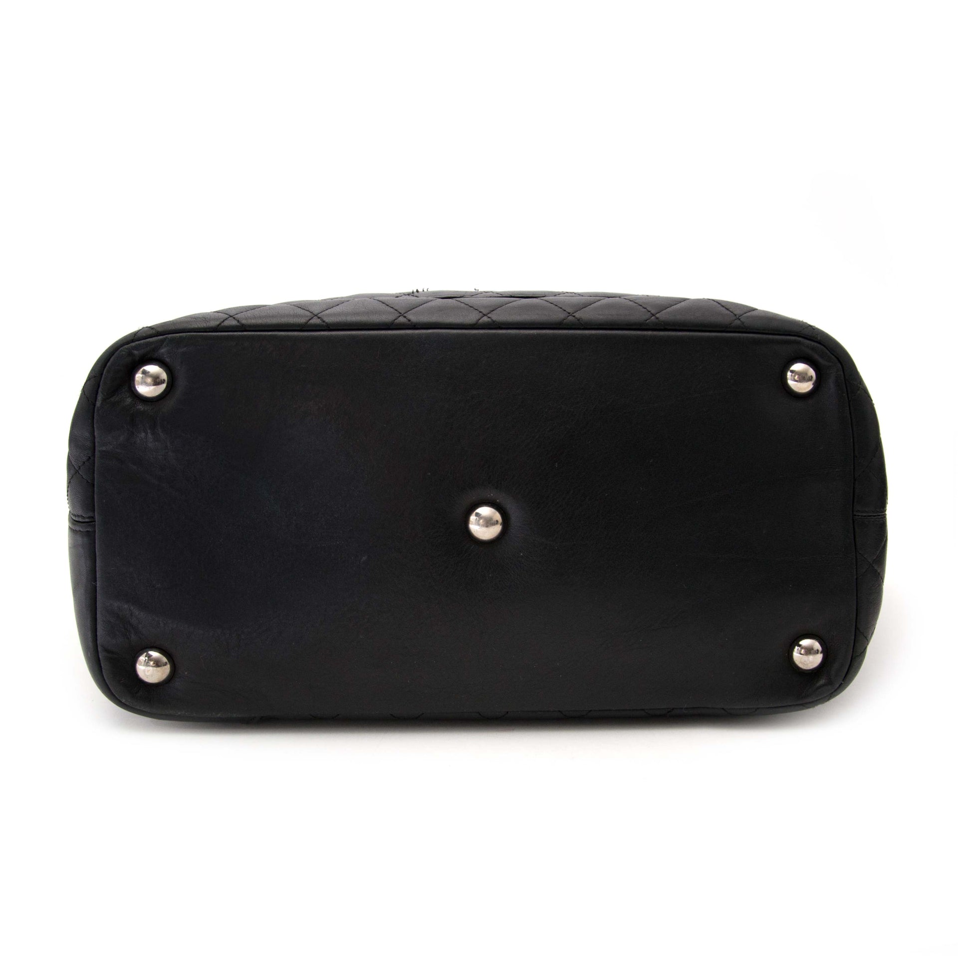 koop jou tweedehands Chanel Black Cambon Shopping Tote aan de beste prijs