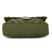 Chanel Canvas Patchwork Chevron Flapbag 2700 now for sale at labellov vintage fashion webshop belgium