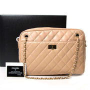 chanel beige reissue camera bag now for sale at labellov vintage fashion webshop belgium