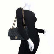 chanel chevron patchwork flap bag ghw now for sale at labellov vintage fashion webshop belgium