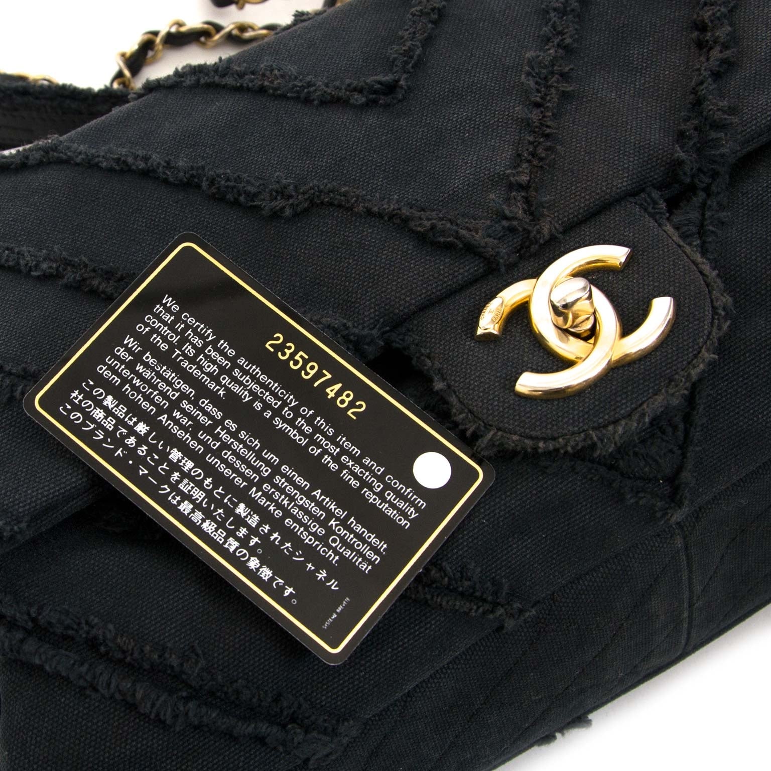 chanel chevron patchwork flap bag ghw now for sale at labellov vintage fashion webshop belgium