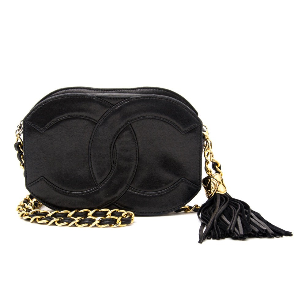 acheter en ligne pour le meilleur prix sac a main Chanel Vintage CC Chain Bag