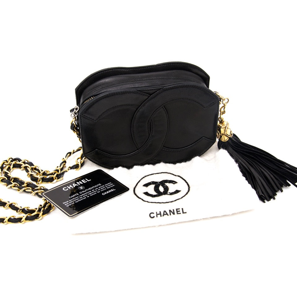 shop safe online at the best price Chanel Vintage CC Chain Bag comme neuf