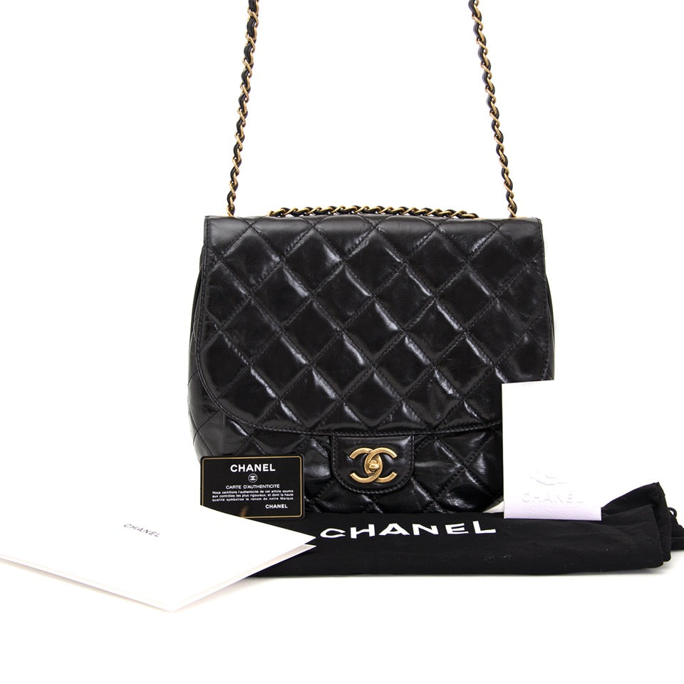 acheter en ligne pour le meilleur prix comme neuf sac a main Chanel flap bag.