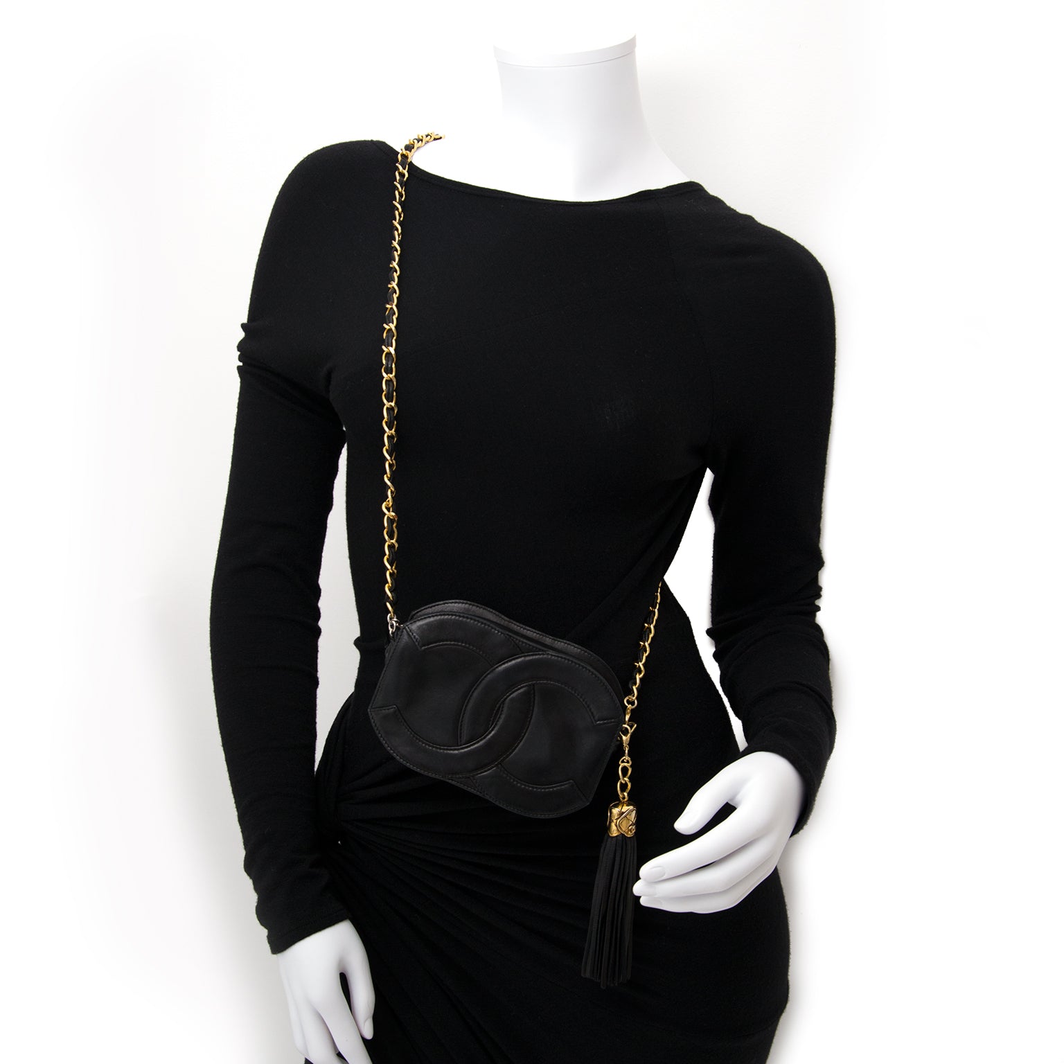 2dehands vintage Chanel Vintage CC Chain Bag aan de beste prijs 100%authentiek
