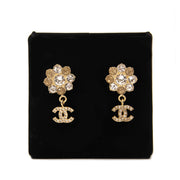 chanel double c bloem oorbellen nu te koop bij labellov vintage mode webshop belgië
