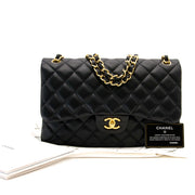 shop online at the best price your secondhand Chanel Black Lambskin Classic Double Flap Bag