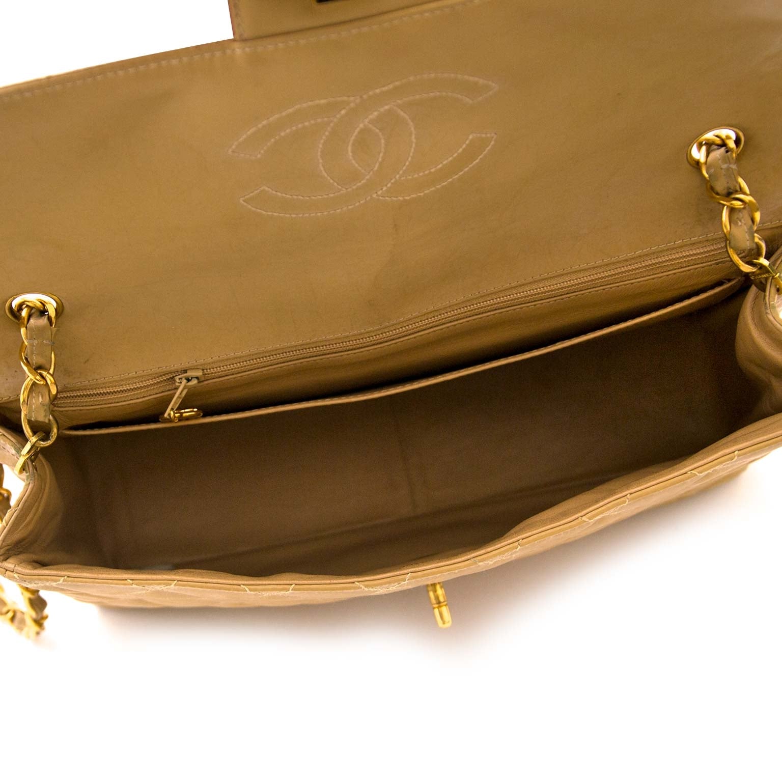 Are you looking for an authentic Chanel Nude Classic Single Flap Bag?