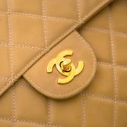 Chanel Nude Classic Single Flap Bag te koop
