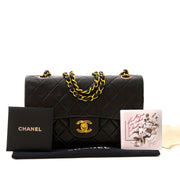 koop veilig online tegen de beste prijs tweedehands Vintage Chanel Black Small Classic Double Flap Bag