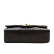 Vintage Chanel Black Small Classic Double Flap Bag vintage authentic luxury
