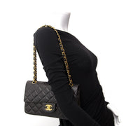 shop safe online at the best price your designer Chanel Black Classic Double Flap Bag