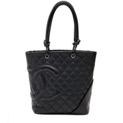 acheter en ligne pour le meilleur prix comme neuf sac a main chanel black cambon tote bag