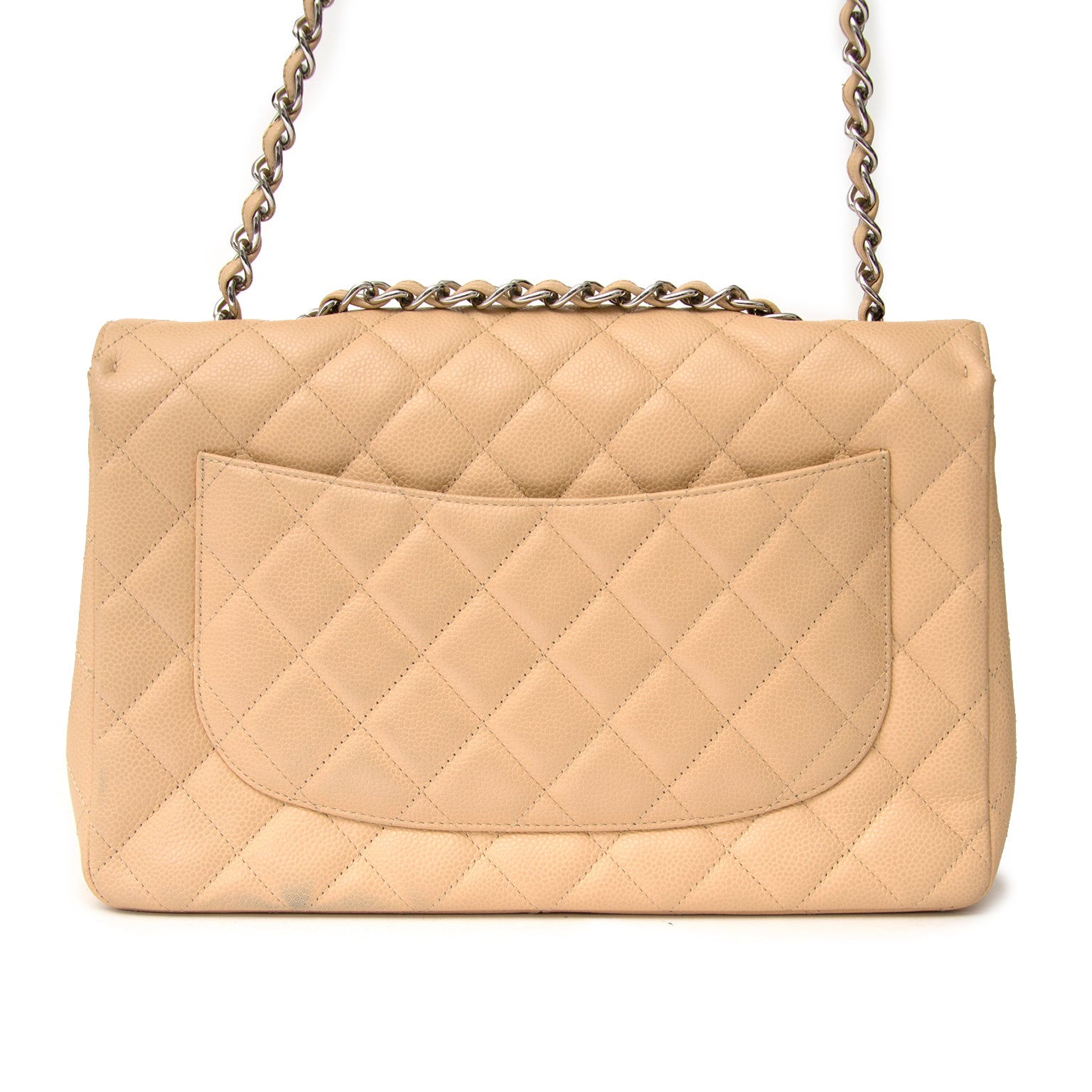 Chanel Jumbo nude chez labellov Antwerp, 100% authentic, safe and secure payment.