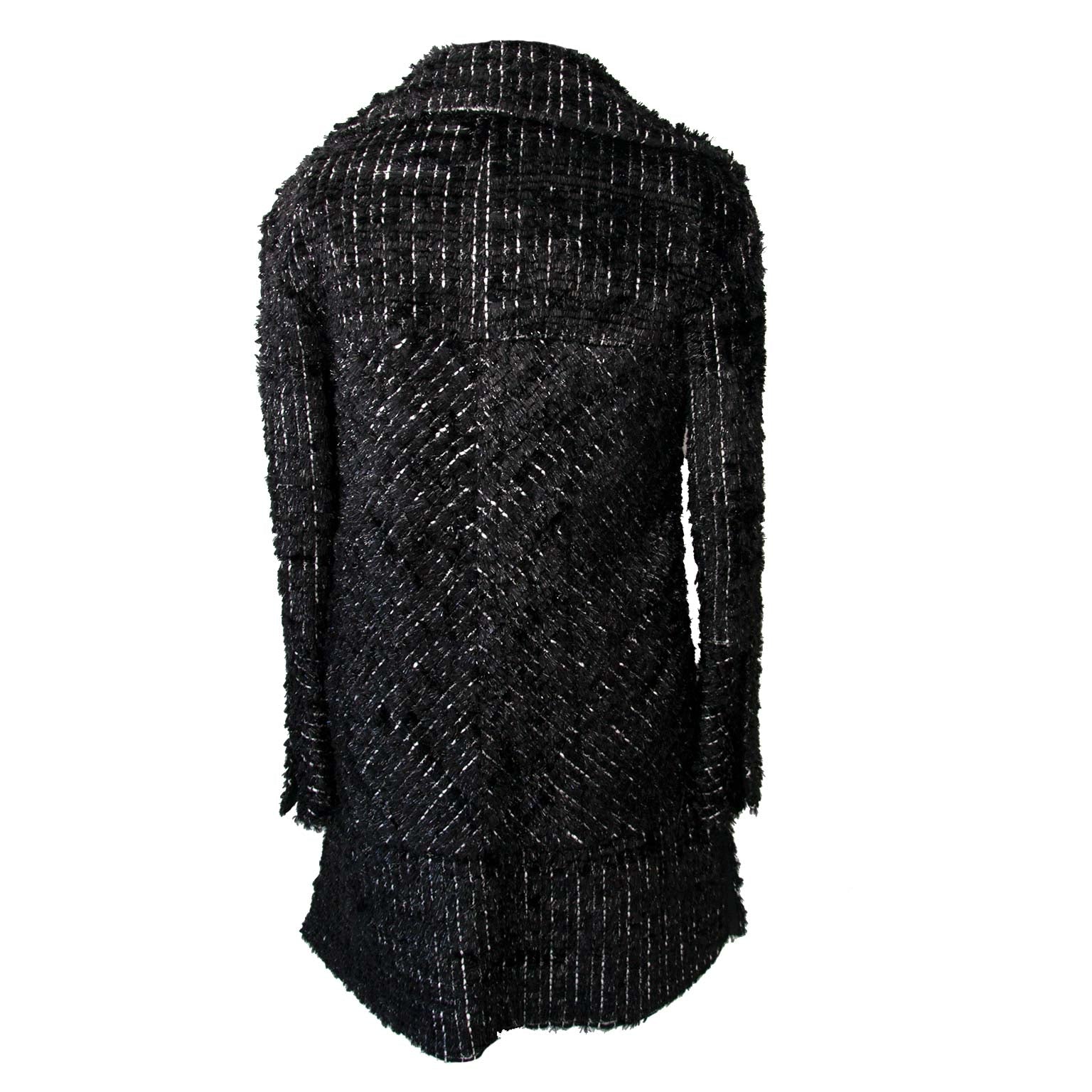 Koop veilig online bij labellov.com Chanel zwarte Vest Model Chanel Fashion Week 2013