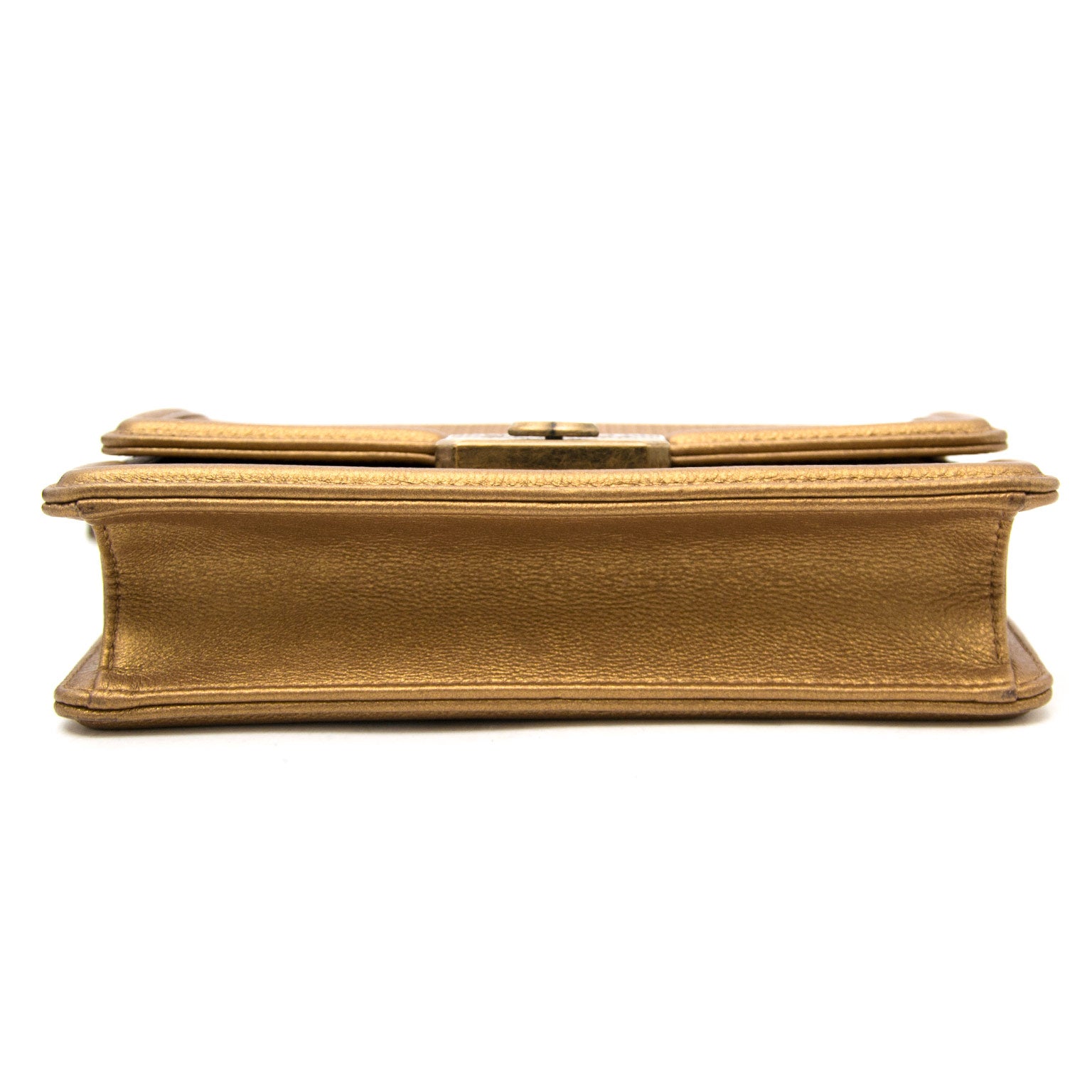 Acheter secur en ligne votre sac a mains en cuir bronze de Chanel pour le meilleur prix chez Labellov
