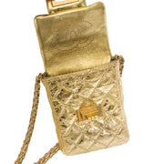 Are you looking for an authentic Chanel 2.55 Reissue Aged Calfskin Gold Phone Pouch?