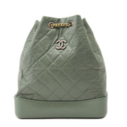 shop safe online as new Chanel Small Green Gabrielle Backpack
