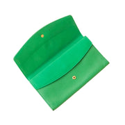 Chanel green double c wallet now for sale at labellov vintage fashion webshop belgium