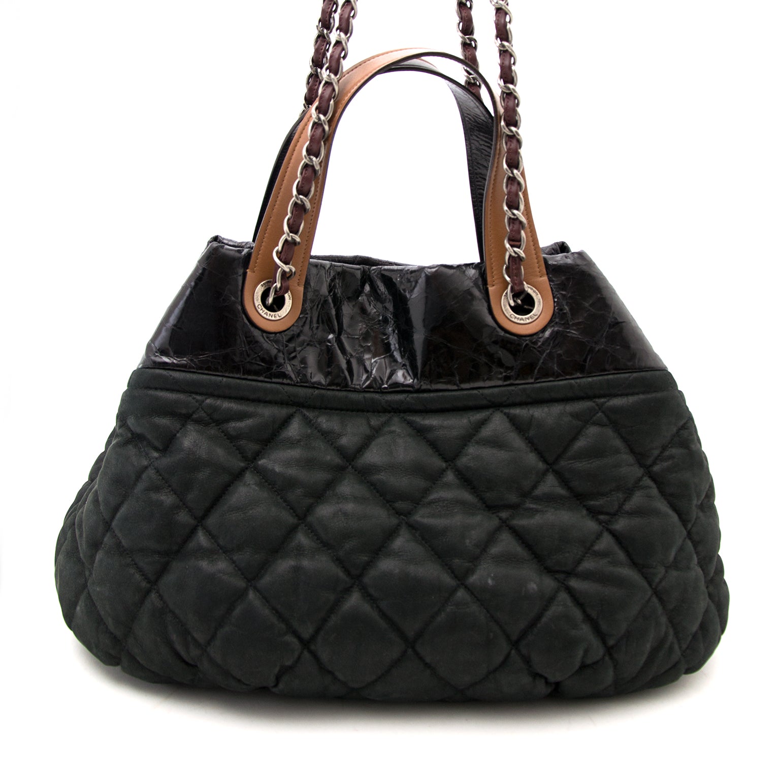 Achter en ligne chez Labellov.com Chanel Black In The Mix Large Tote Bag