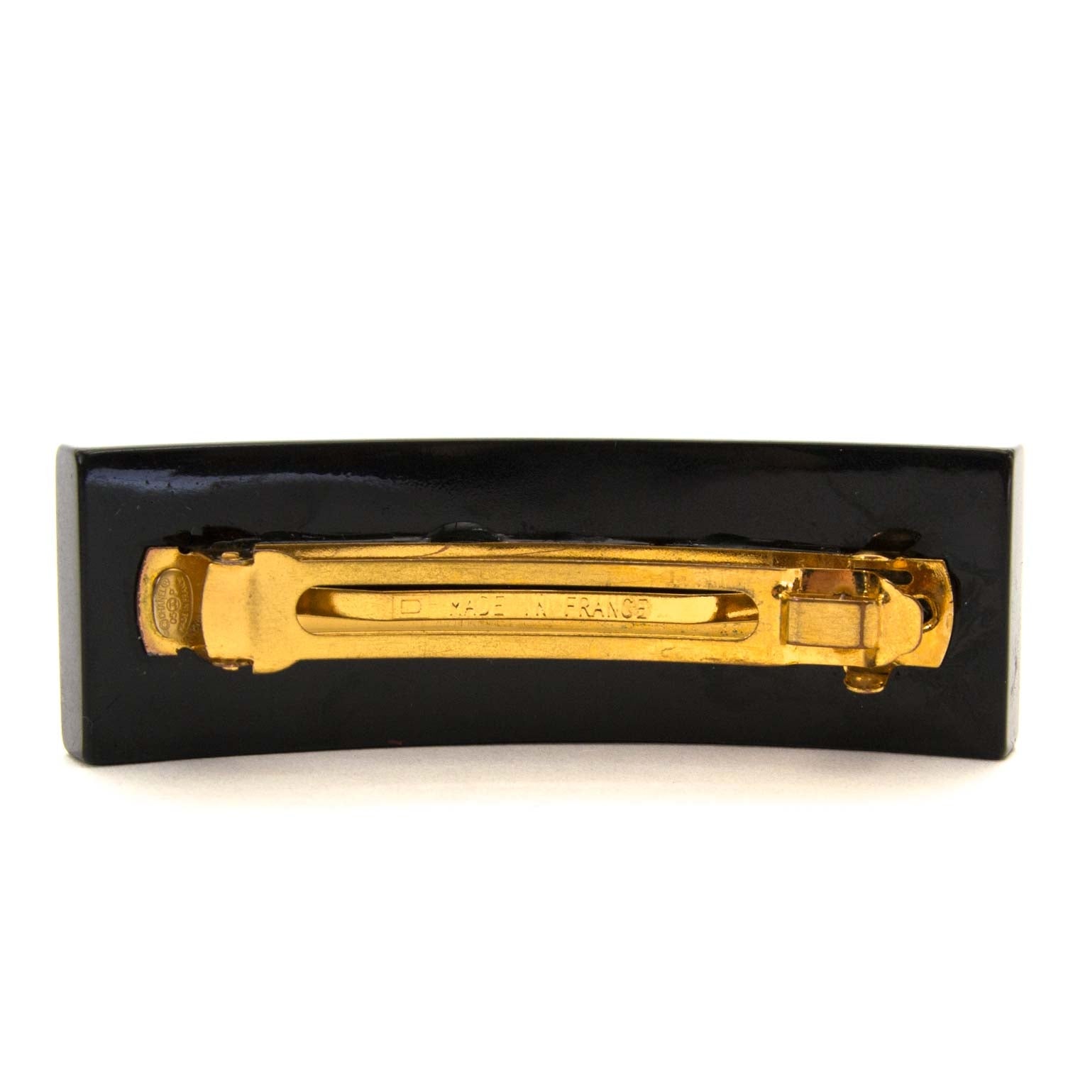 chanel multi stone wide barrette now for sale at labellov vintage fashion webshop belgium