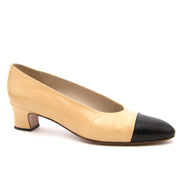 Chanel Classic Black and Beige Pumps kopen en verkope aan de beste prijs