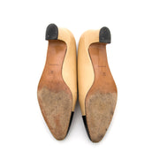 We buy and sell your secondhand Chanel Classic Black and Beige Pumps for the best price
