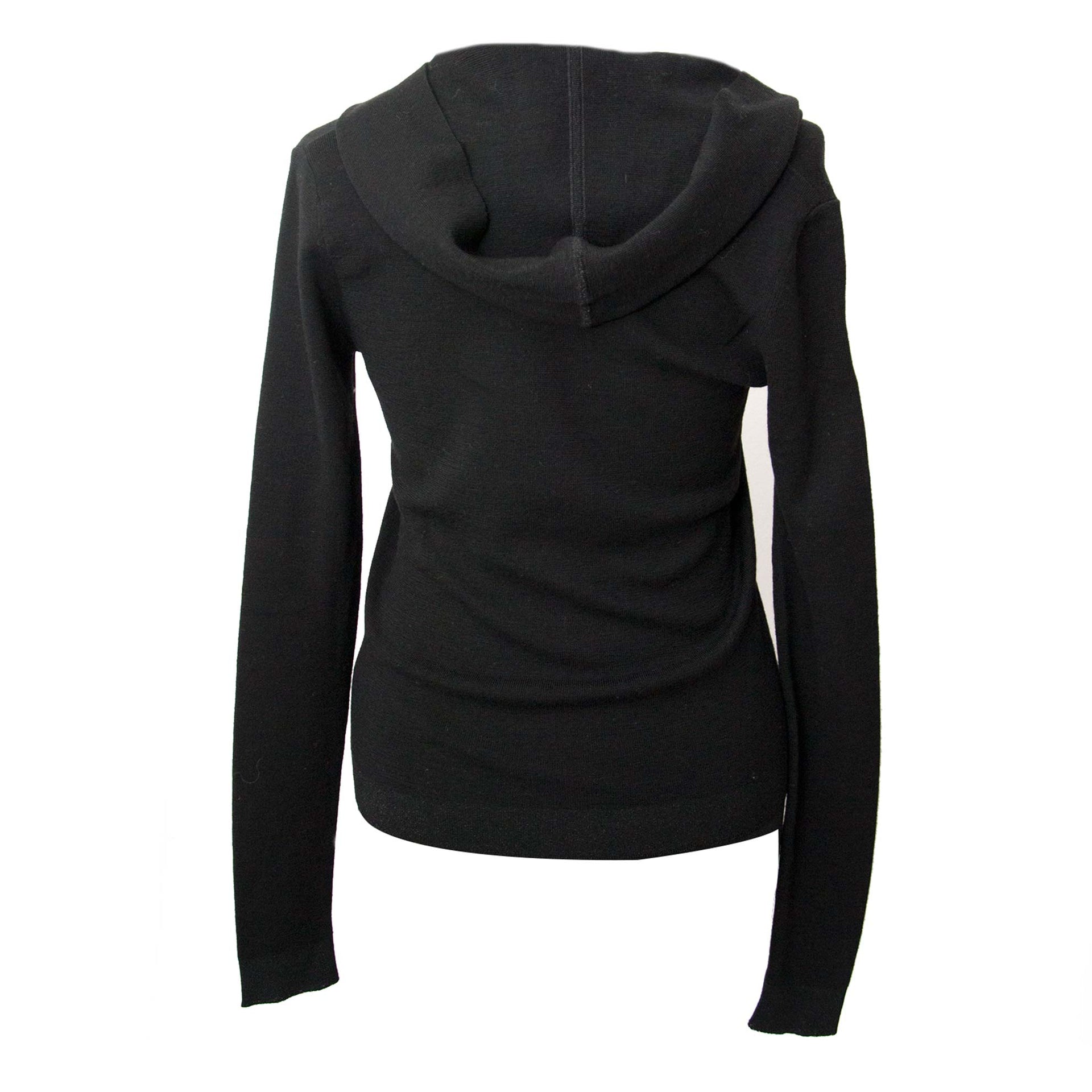 Buy your authentic Chanel Wool Hoodie Sweater from the 2015 collection catwalk