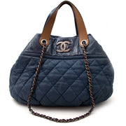 acheter Chanel 'In The Mix' Jeans Blue Large Tote enligne pour le meilleur prix