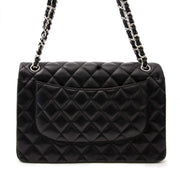 Looking for the perfect iconic bag? This Chanel Black Jumbo Classic Double Flap Bag is now for sale. Perfect condition and a reasonable price, vintage designer bags Belgium.
