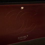 Chanel Classic Flap Bag Jumbo Black Caviar Leather