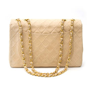 chanem maxi flap bag beige now online at labellov.com