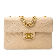 acheter en ligne chez labellov.com pour le meilleur prix chanel maxi flap bag beige