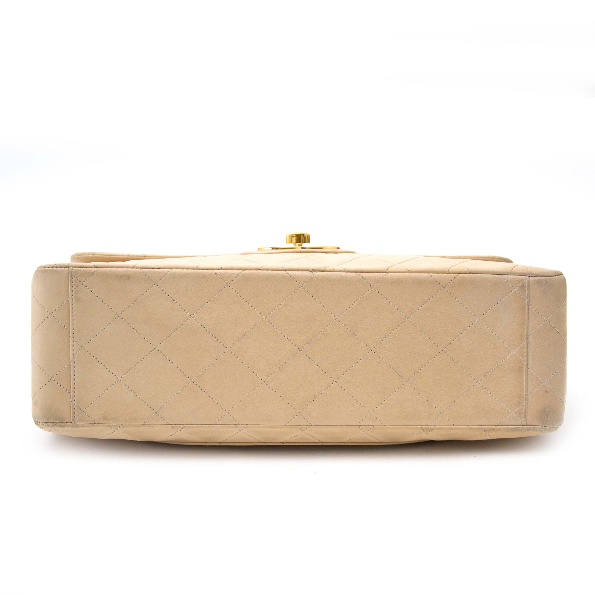 Chanel Maxi XL Flap Bag Beige