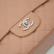 shop online your as new worldwide shipping Chanel Beige Caviar Maxi Classic Single Flapbag
