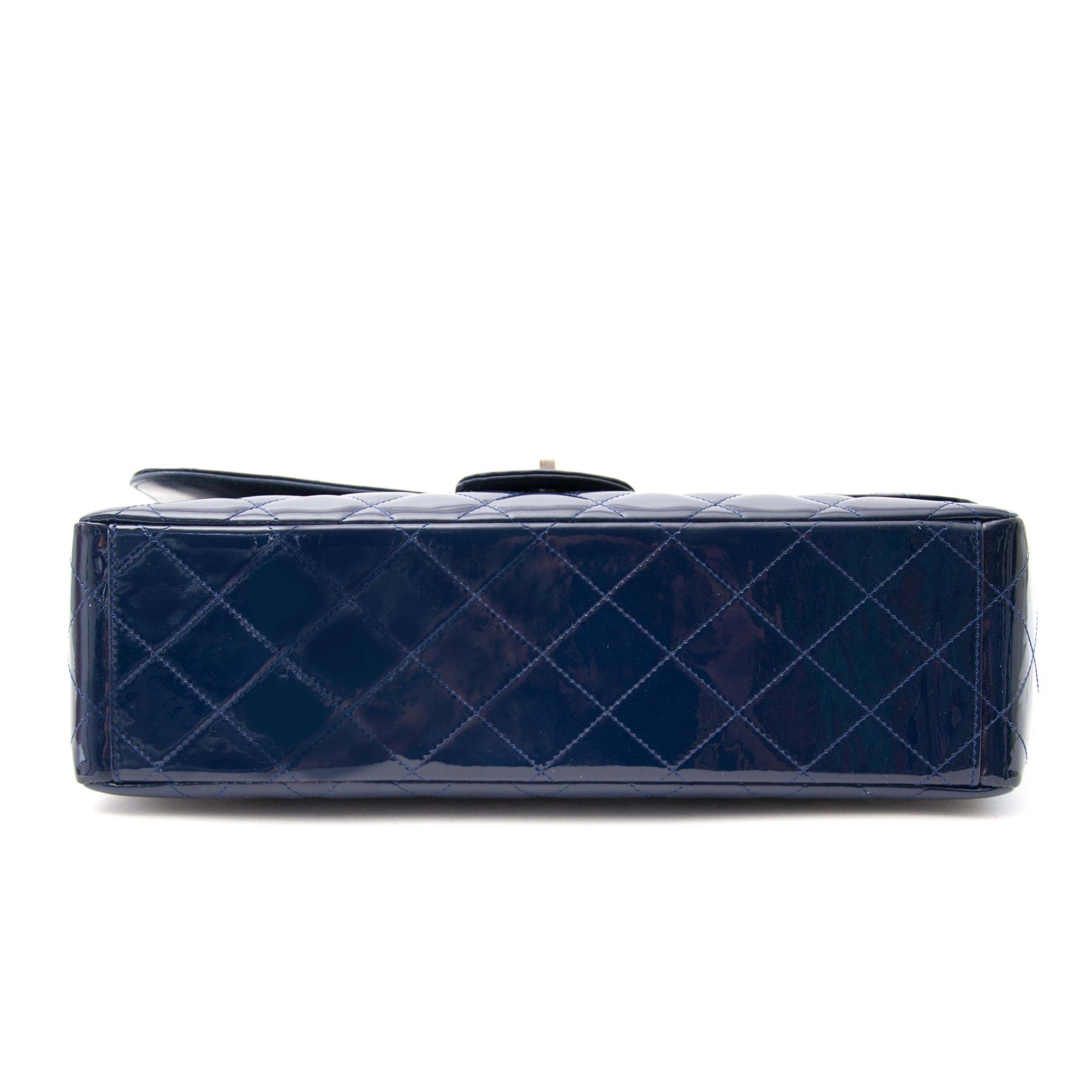 Secondhand Chanel Maxi single flap bag patent for sale